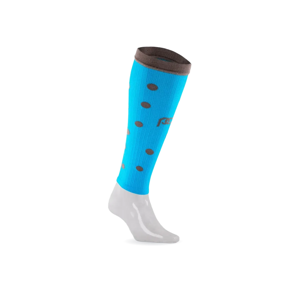 Calf Sleeves, Taupe Dots