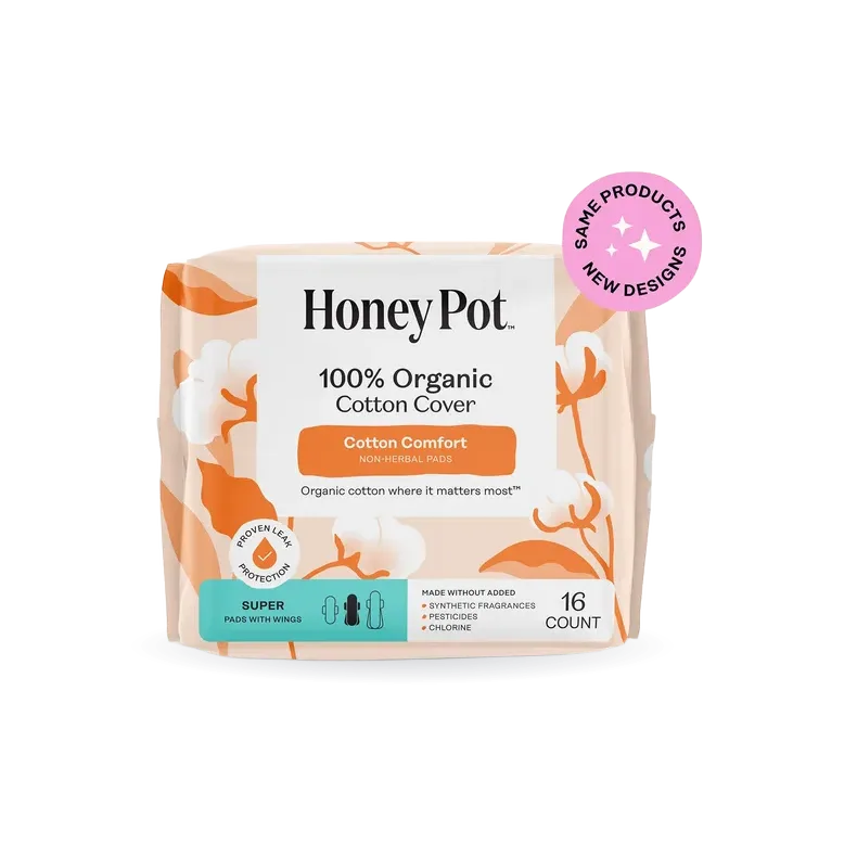 Organic Cotton Comfort Cover Super Pads