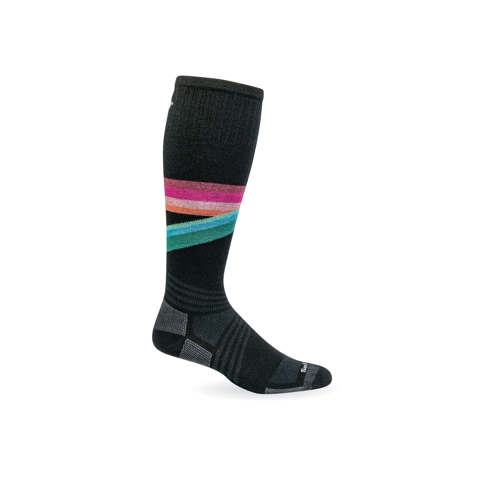 Women's Rainbow Racer UL | Moderate Graduated Compression Socks
