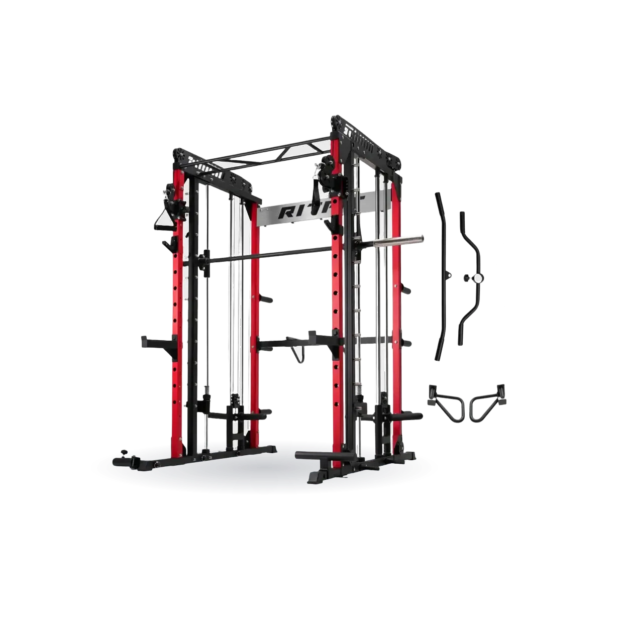 RitFit M1 Smith Machine with Cable Crossover System for Home Gym