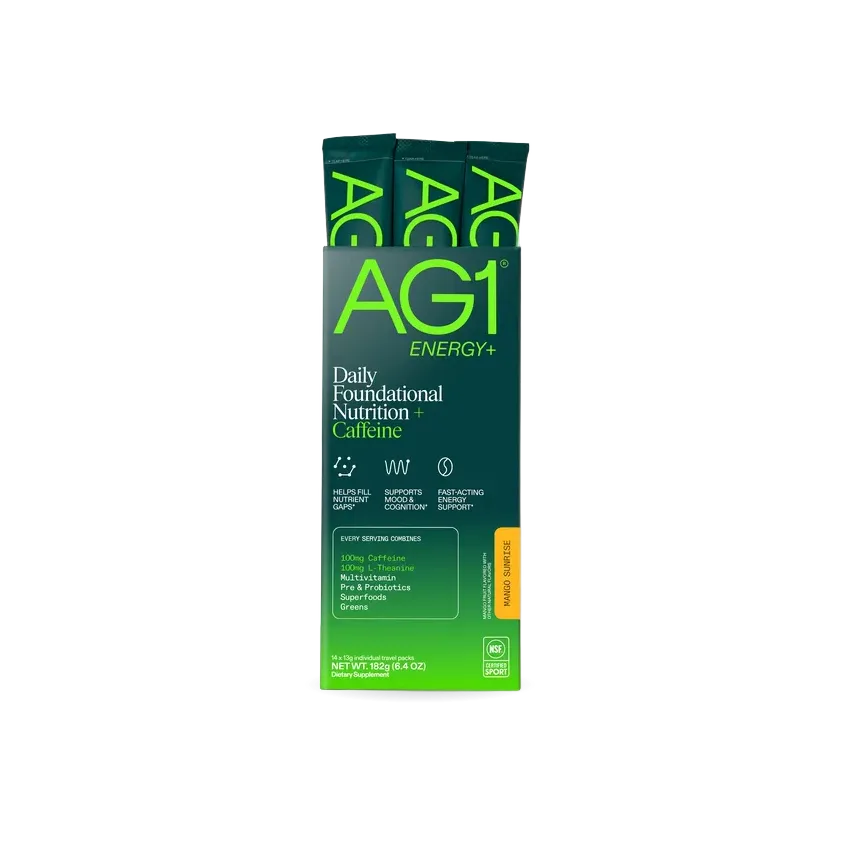 AG1 Energy+: Travel Packs (14ct)