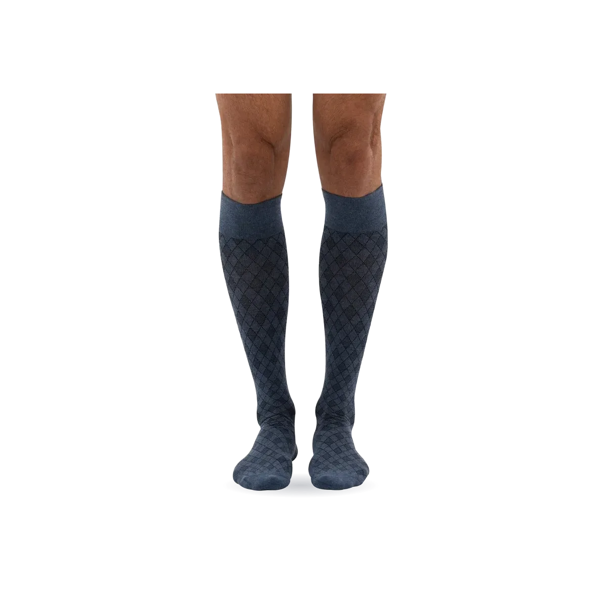 Everyday Style Tone-Down Diamond Below Knee Socks