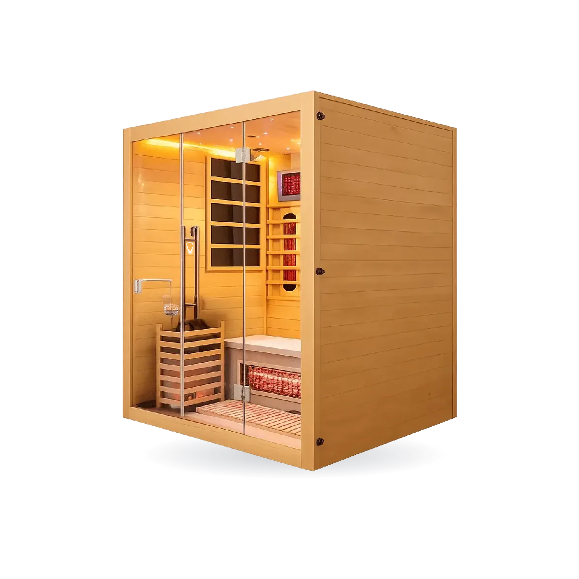 Four -Person Three-in-One Full Spectrum Hybrid Sauna