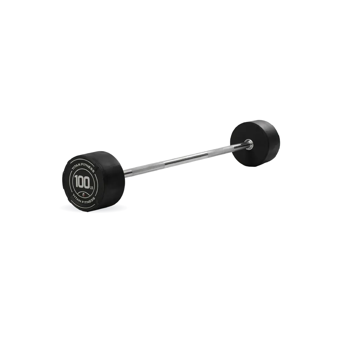 100 LB Straight Fixed Urethane Barbell