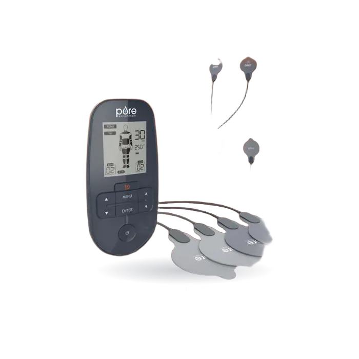 Pure Enrichment PurePulse Trio TENS, EMS & Heat Muscle Stimulator