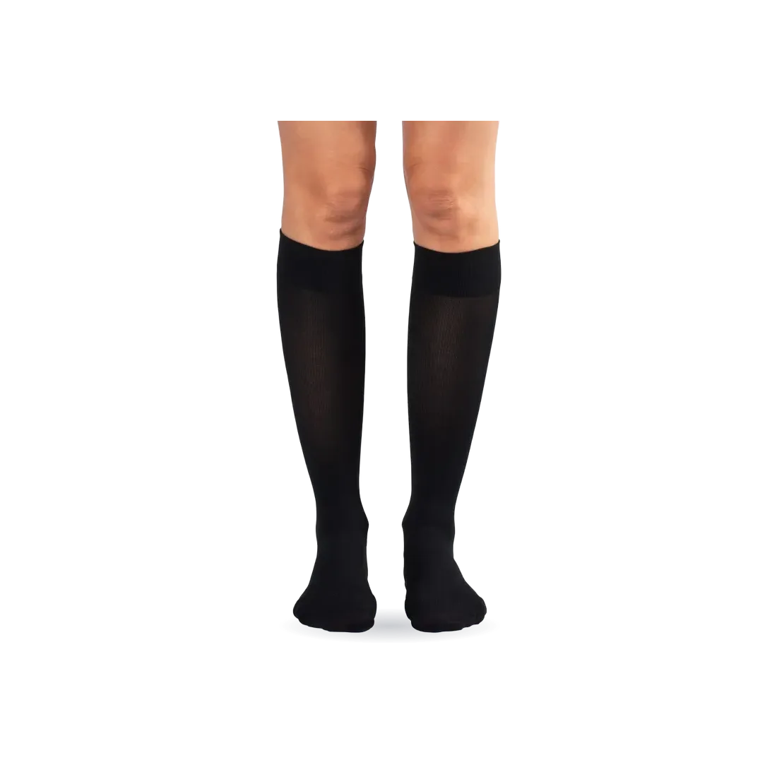 Essentials Micro Nylon Casual Below Knee Socks 20-30mmHg