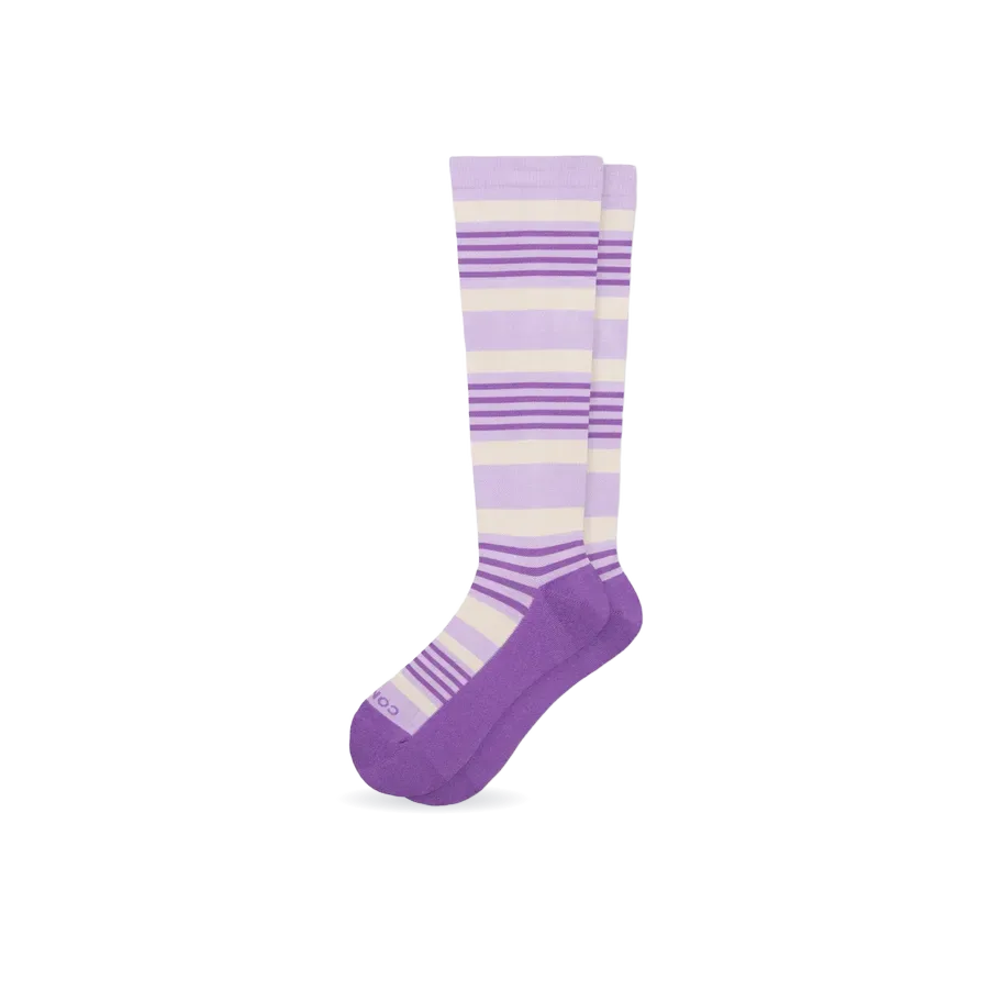 CloudCotton Compression Socks - Stripes