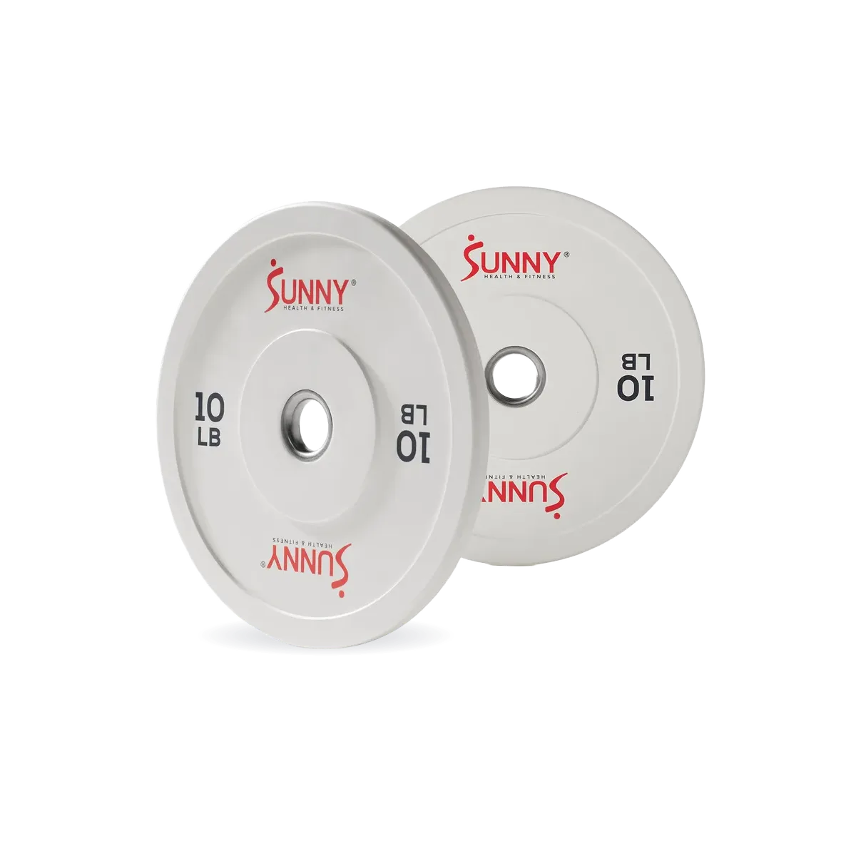 Sunny Strength® Elite 2-inch Rubber Olympic Weight Plates 10 - 55 LBS