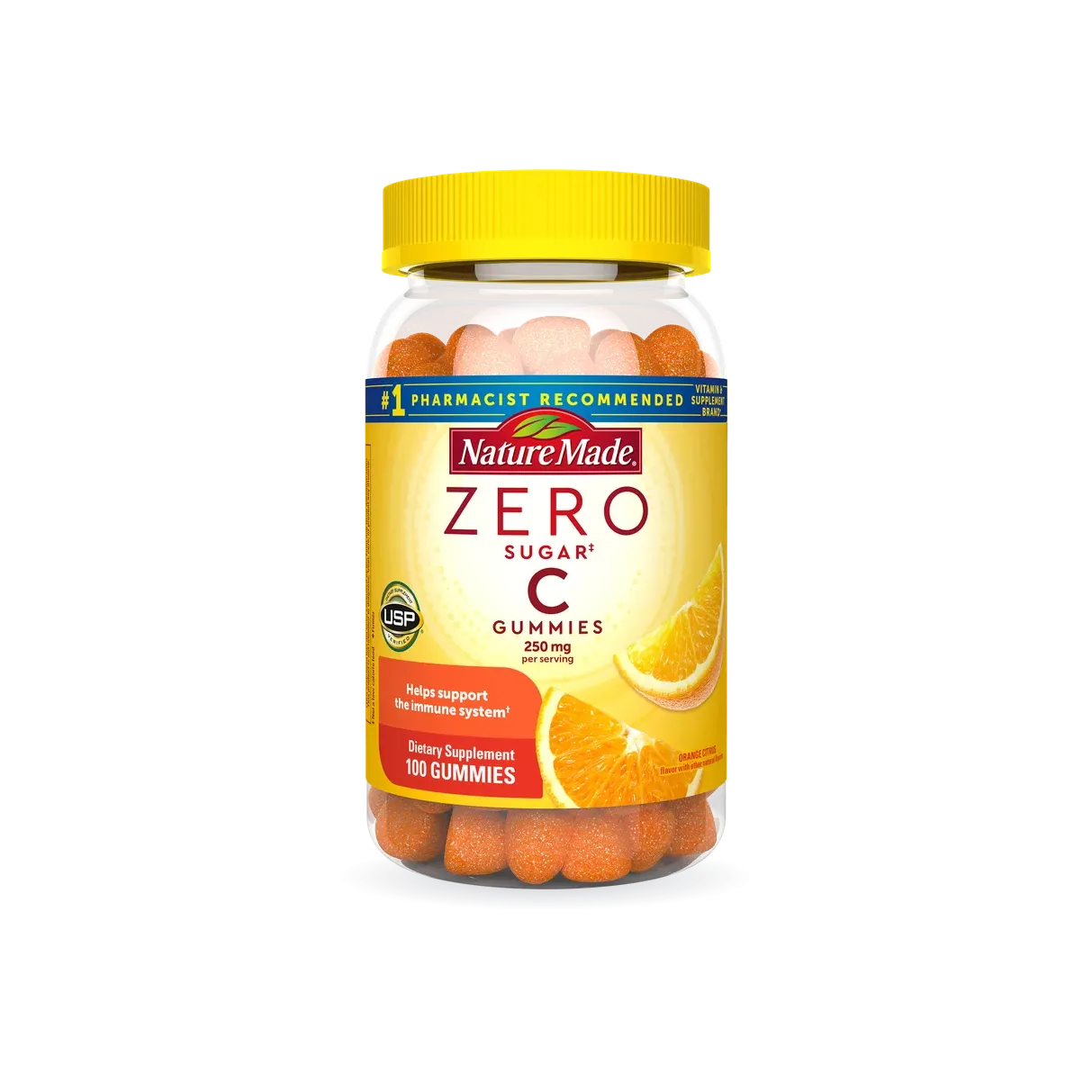Zero Sugar‡ Vitamin C Gummies 250 Mg Per Serving