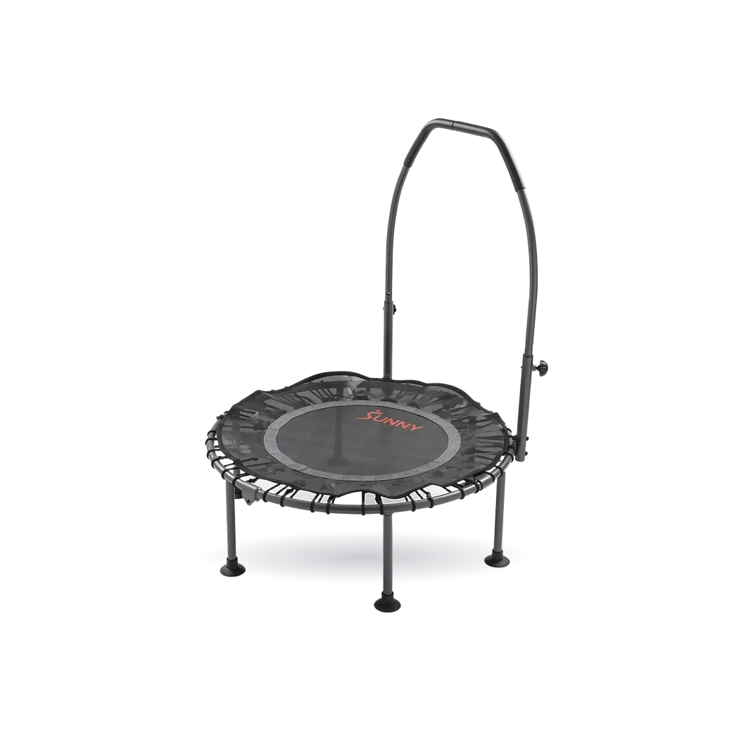 Active 36-Inch Fitness Trampoline with Adjustable Handlebar