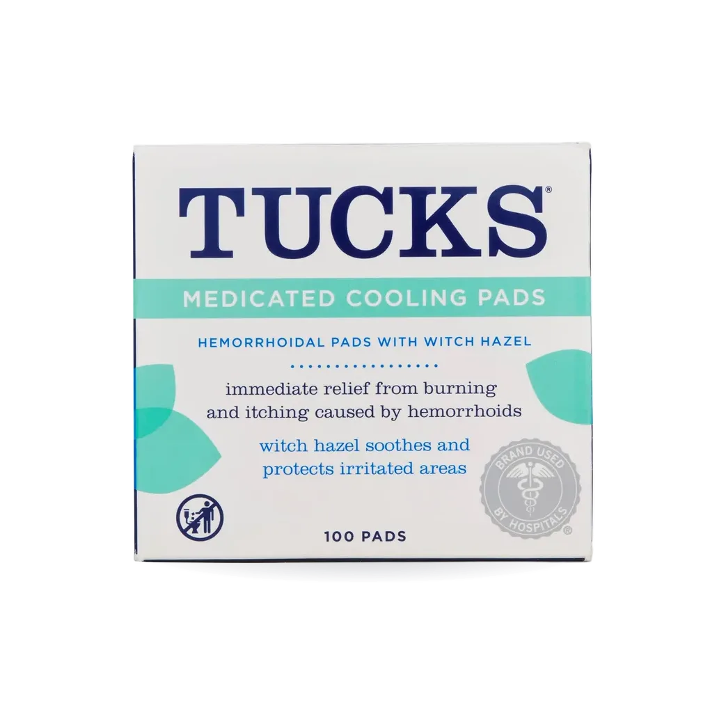 Tucks Medicated Hemorrhoidal Pads, 100 ct.