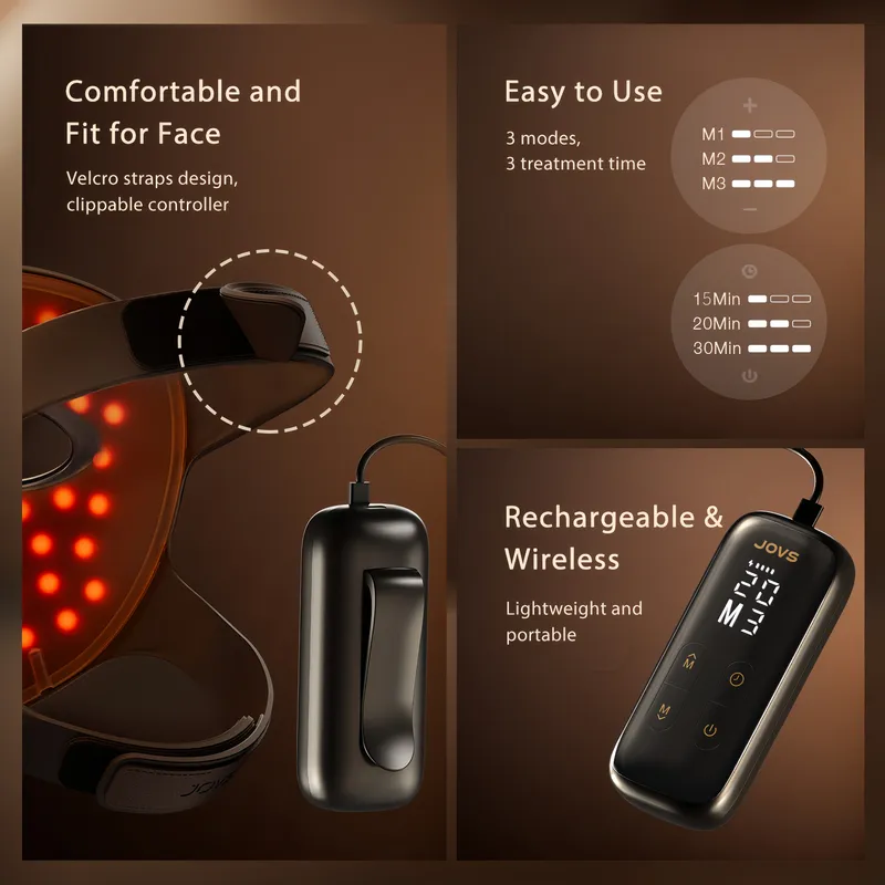 JOVS 4D Laser Light Therapy Mask