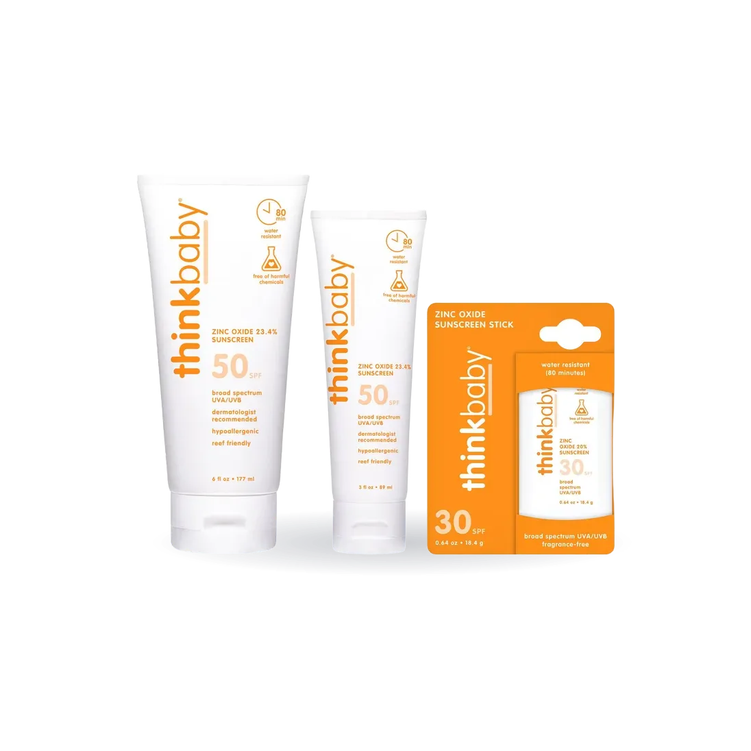 Thinkbaby Sunscreen Lotion + Sunscreen Stick Set