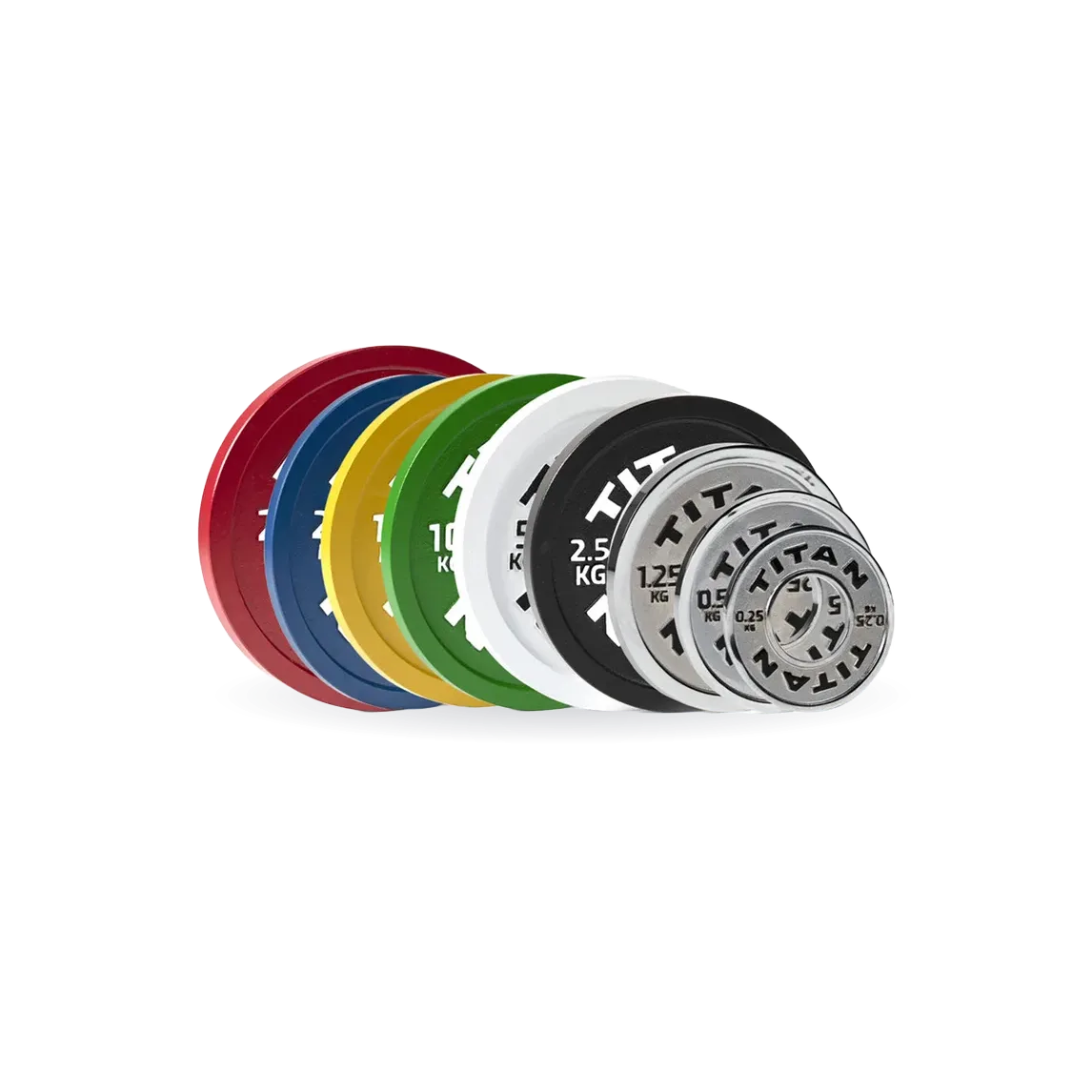 159 KG Set Calibrated Steel Plates
