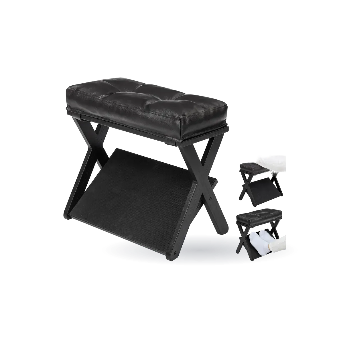 BALAPET Adjustable Double Step Footrest