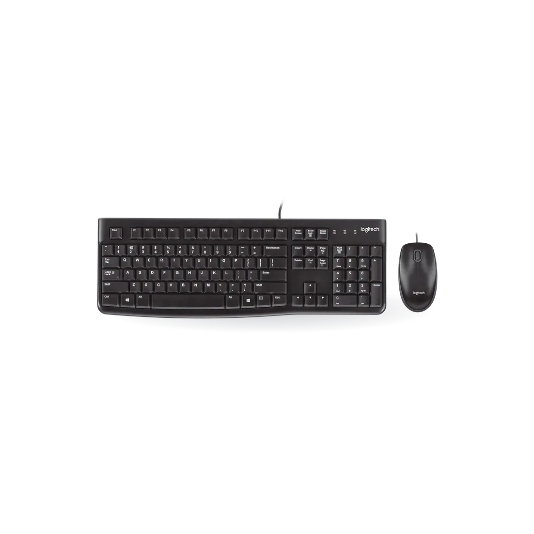 Logitech MK120 Corded Keyboard and Mouse Combo
