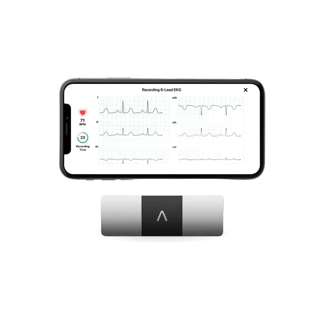 AliveCor KardiaMobile Medical-Grade 6L EKG Heart Monitor