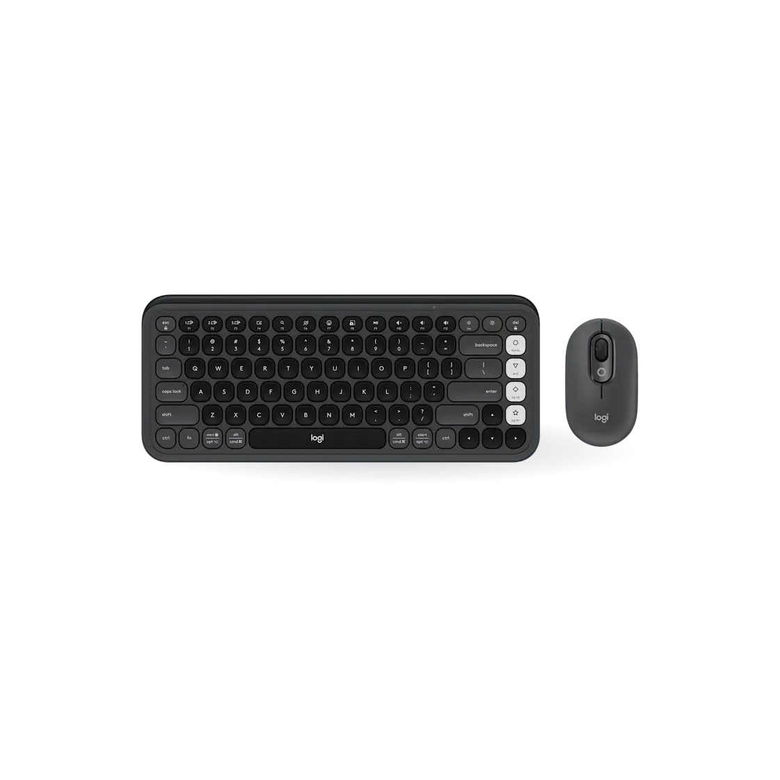 Logitech POP Icon Combo - Graphite & White