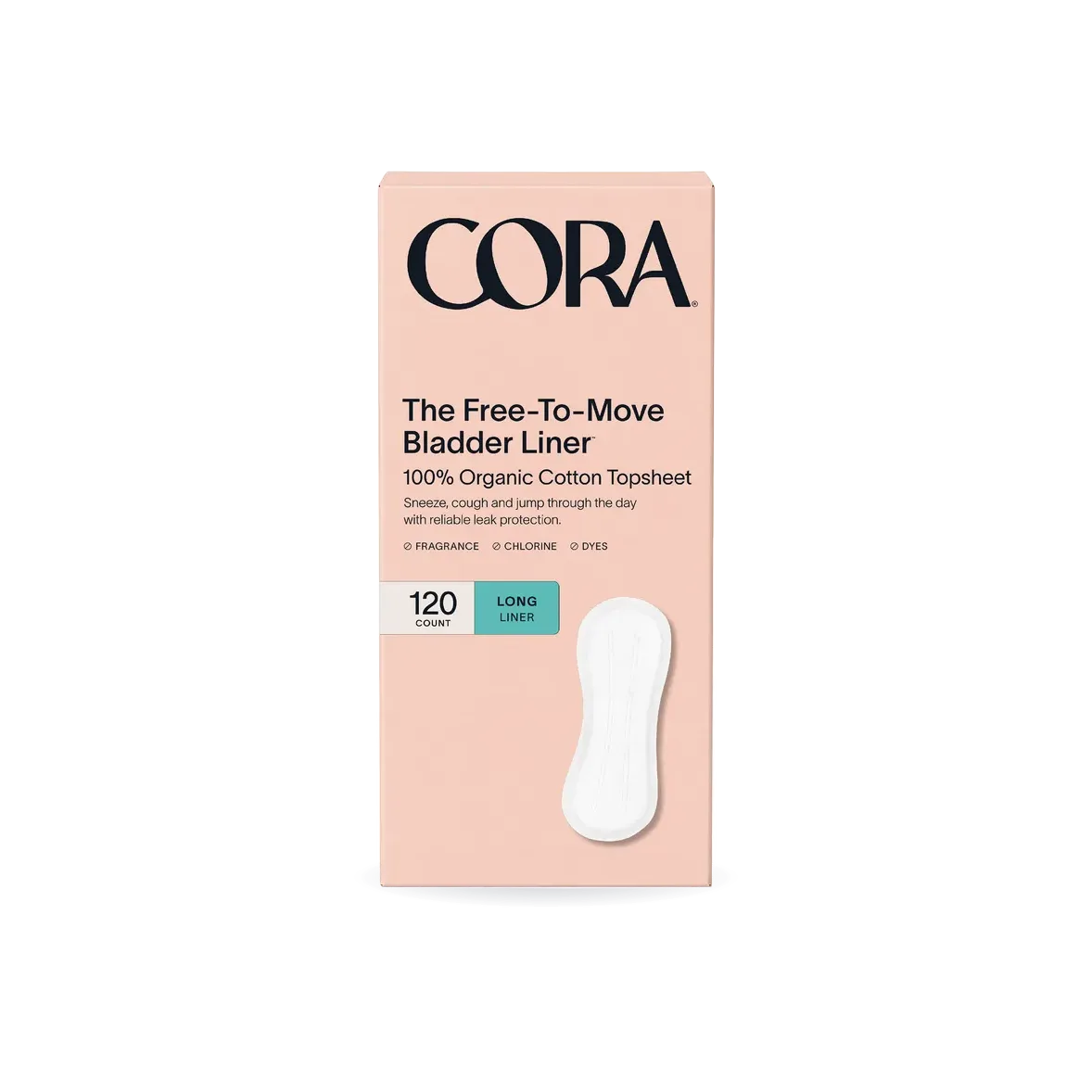 Cora Organic Cotton Bladder Liner, 120-count