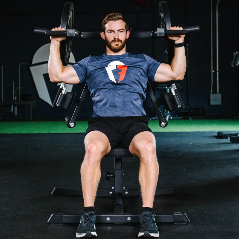 Plate-Loaded Deltoid And Shoulder Press Machine