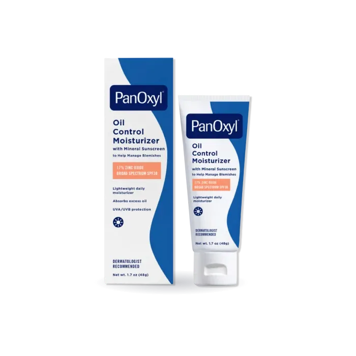 Oil Control Moisturizer with Broad Spectrum SPF 30 Mineral Sunscreen