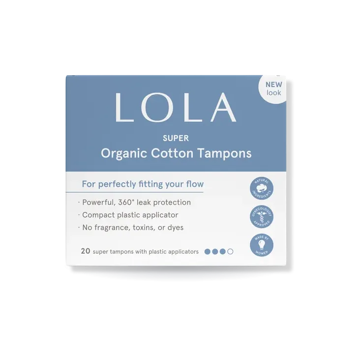 LOLA Super Organic Cotton Tampons