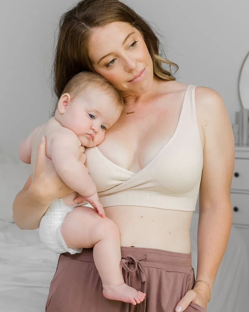 Sublime® Adjustable Crossover Nursing & Lounge Bra