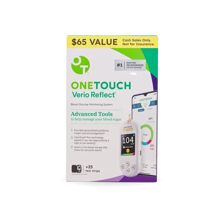 OneTouch Verio Reflect Blood Glucose Monitoring System