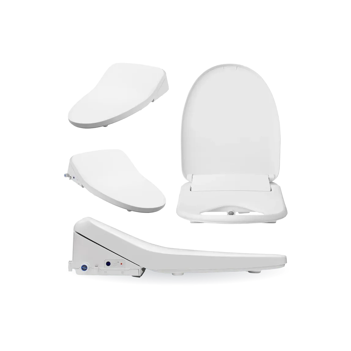 BB-1200 Elongated Bidet Toilet Seat with Bemis Living App