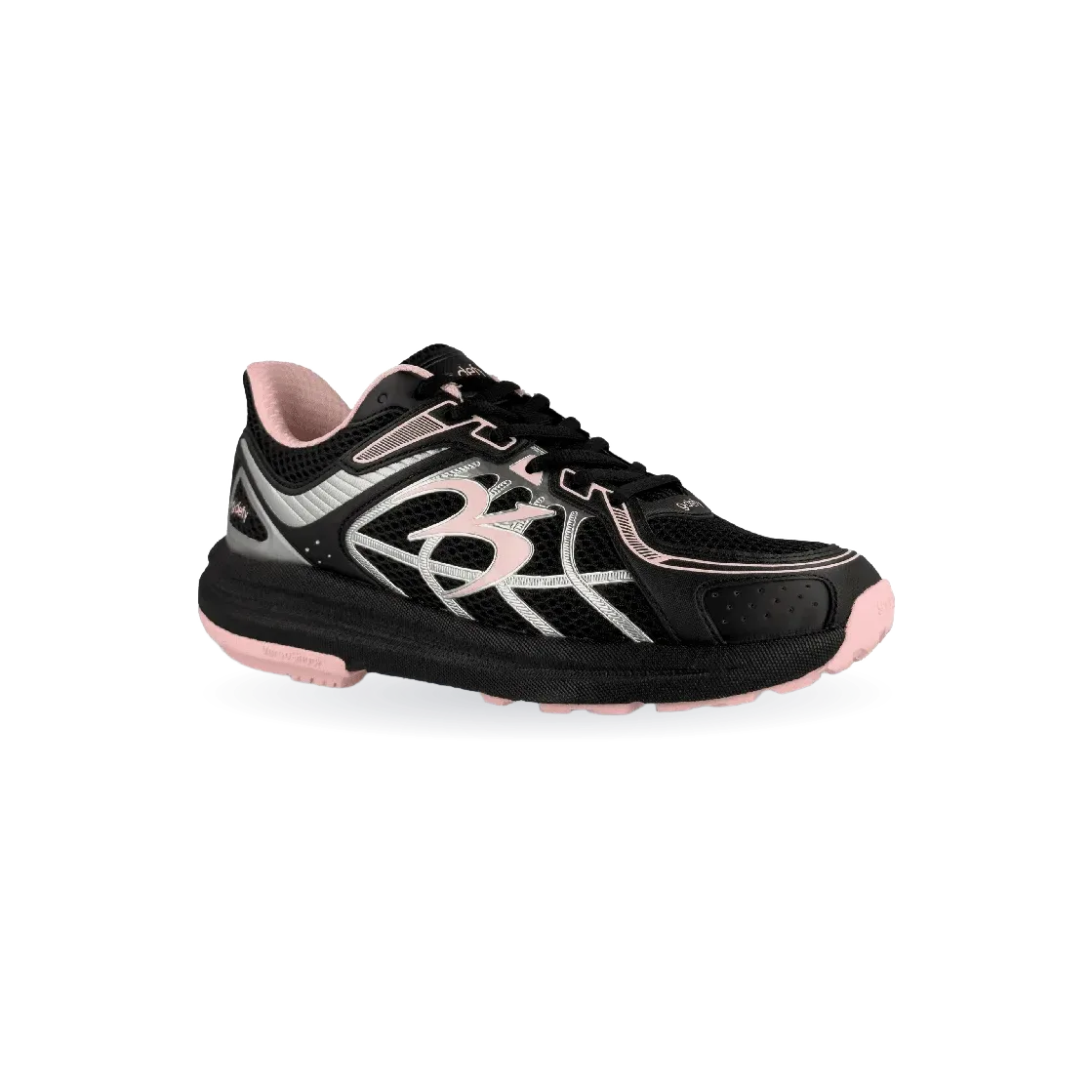 Women Black & Pink SuperWalk 2.0 Slip-In Zero Hands