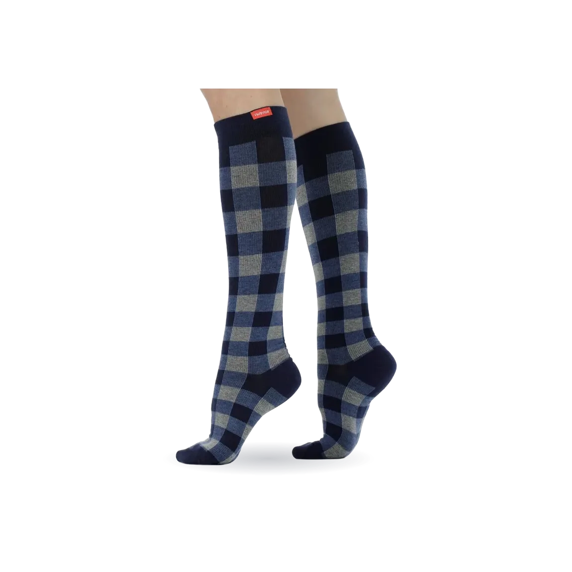 Montana Plaid (Cotton Compression Socks)