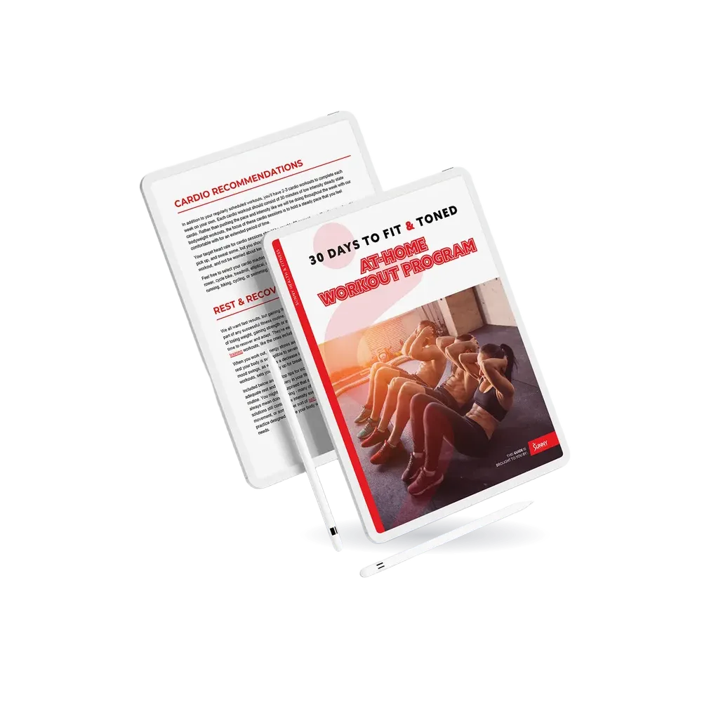 30 Days to Fit & Toned: At-Home Workout Program E-Book