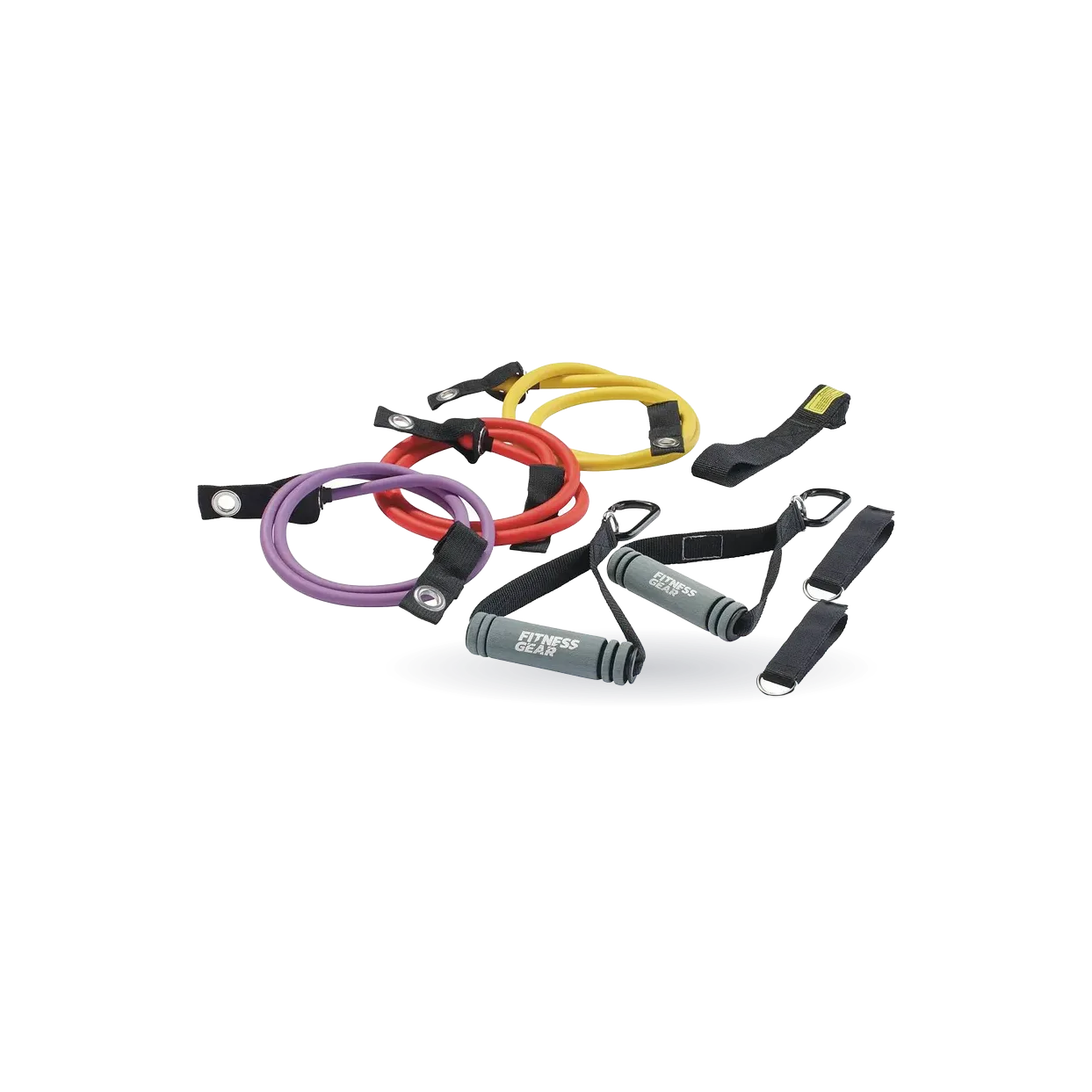 Fitness Gear Resistance Tube Kit (10 lb., 20 lb., 30 lb.) - 3 Pack