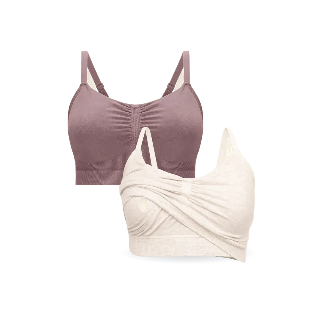 Sublime® Pumping Sleep Bra Two-Pack
