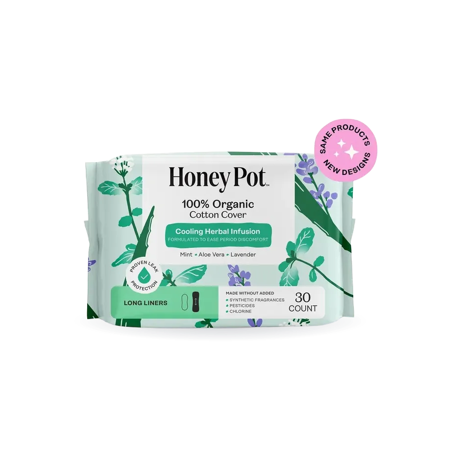 Organic Cotton Cooling Herbal Infusion Long Liners
