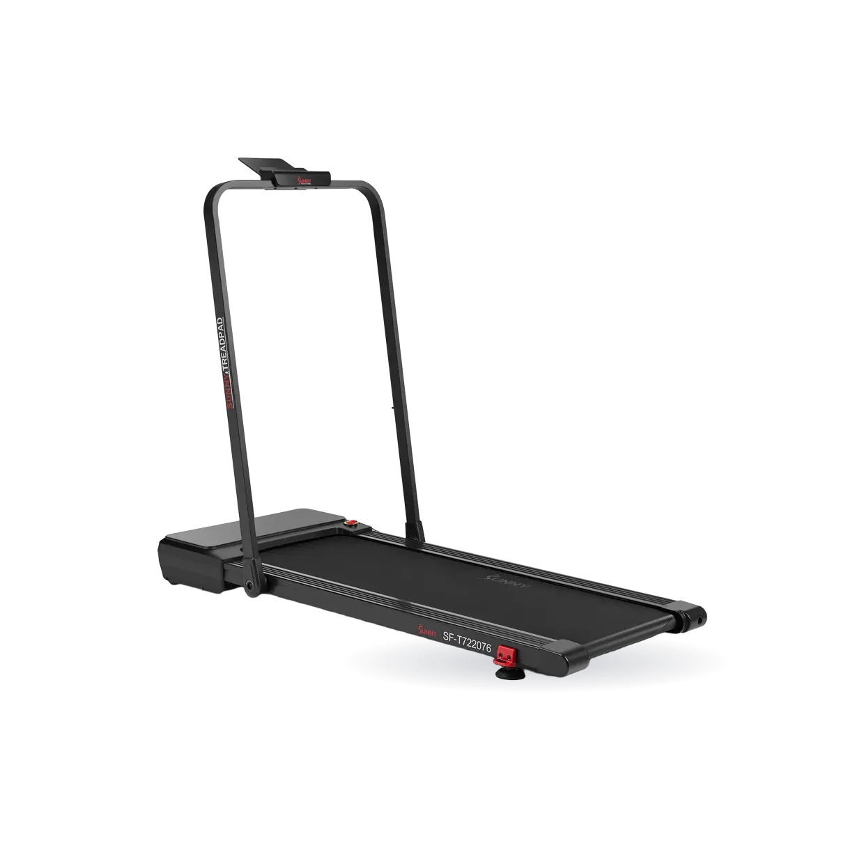Sunny Health & Fitness Pacer 2 in 1 Auto Incline Under Desk Walking/Running Smart Treadmill