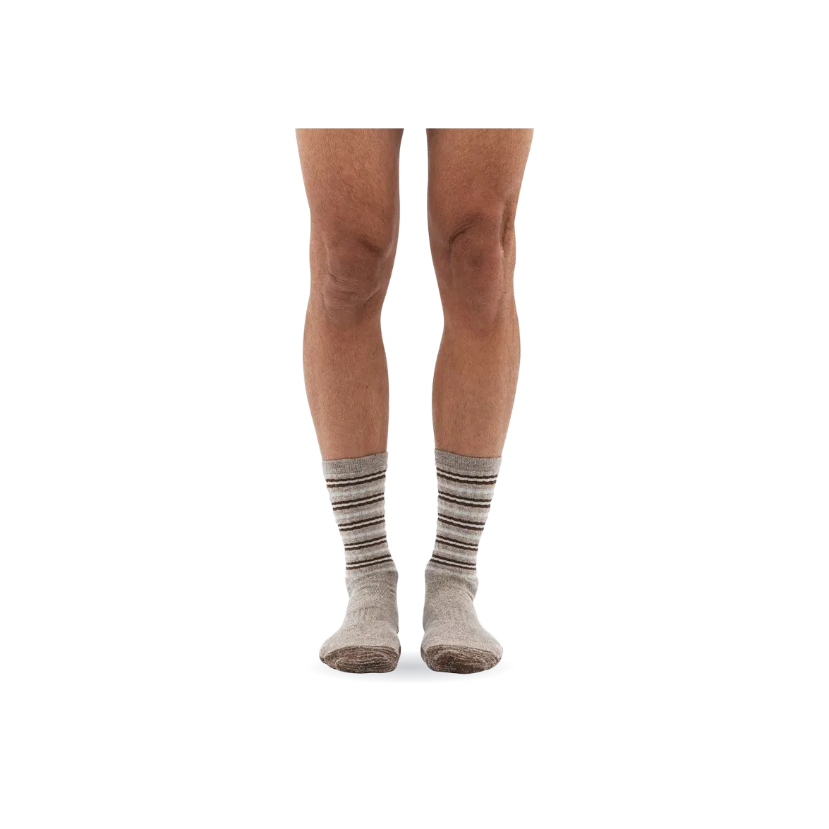 Therapeutic Comfort Wool Striper Crew Sock