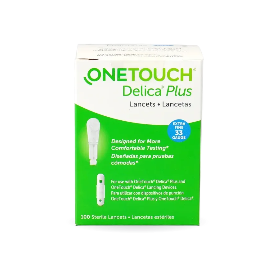OneTouch Delica Plus Lancet 33g, 100 ct.