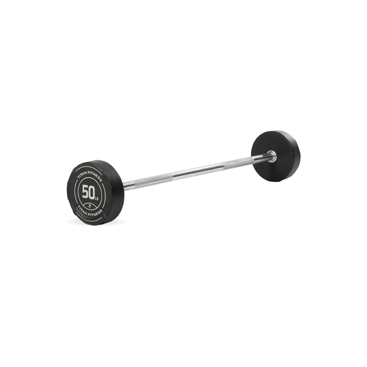 50 LB Straight Fixed Urethane Barbell