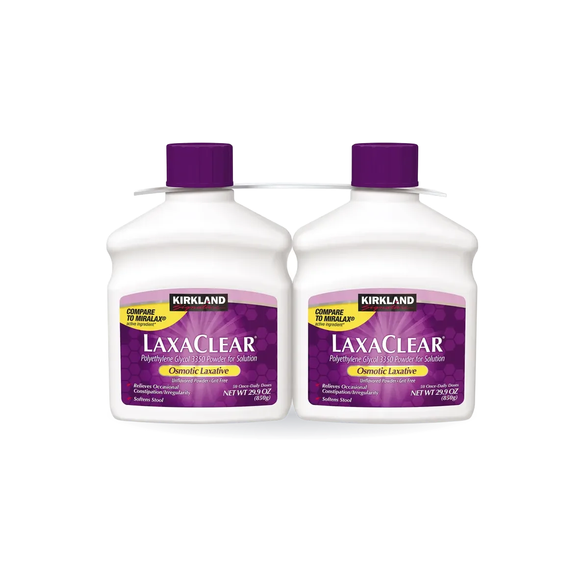 Kirkland Signature LaxaClear, 100 Doses