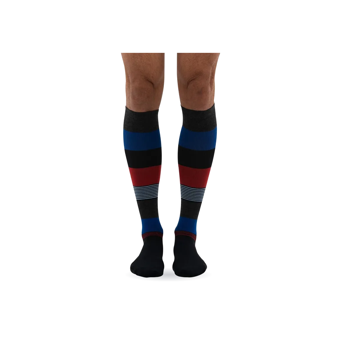 Everyday Style N-G-Neer Color Block Below Knee Socks