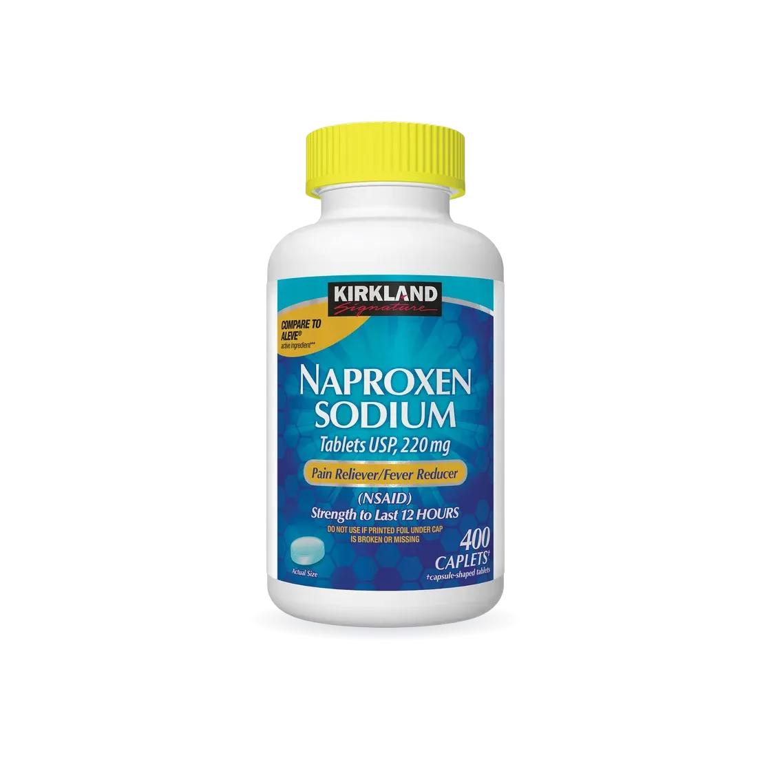 Kirkland Signature Naproxen Sodium, 220 mg, 400 Caplets