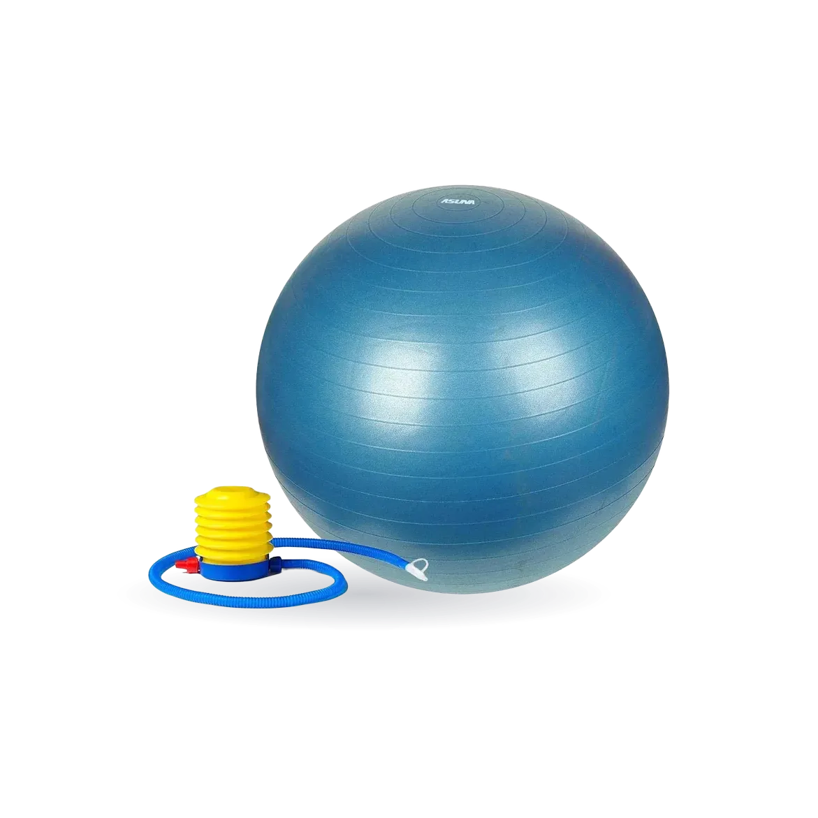 Asuna XL Blue Exercise Ball with Air Pump