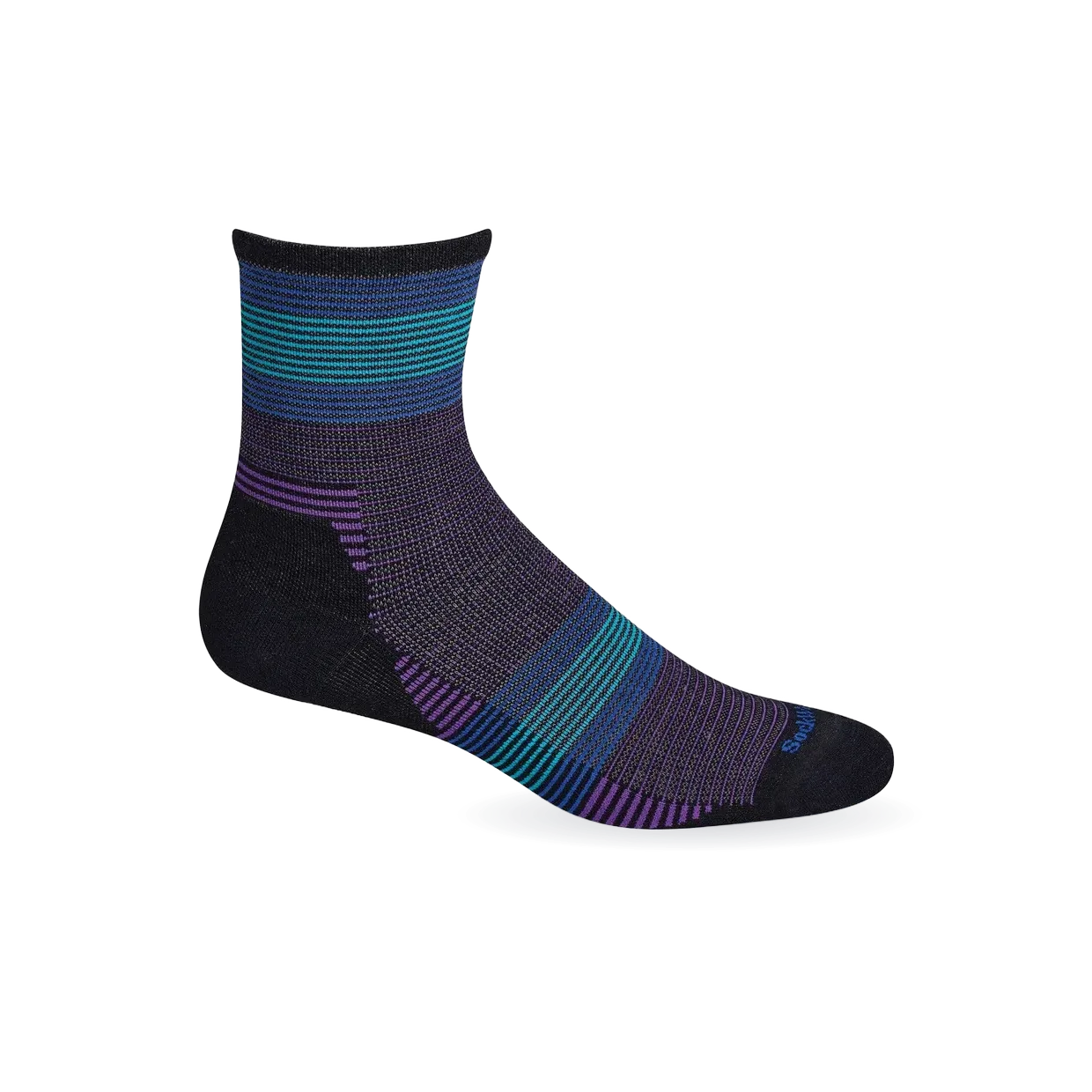 Women's Cadence 3/4 Crew | Moderate Compression Socks