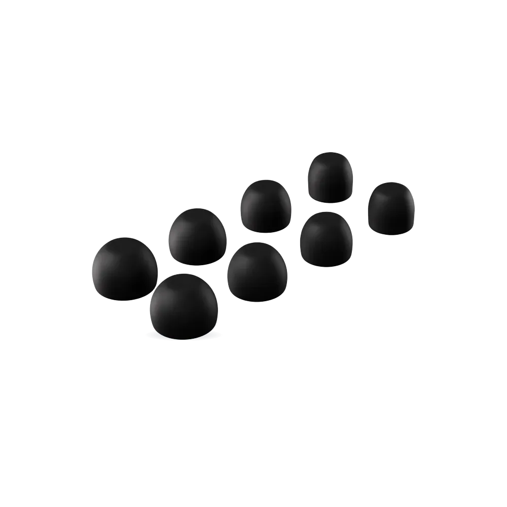 Loop Quiet™ 2 Ear Tips - Black (Mixed Sizes)