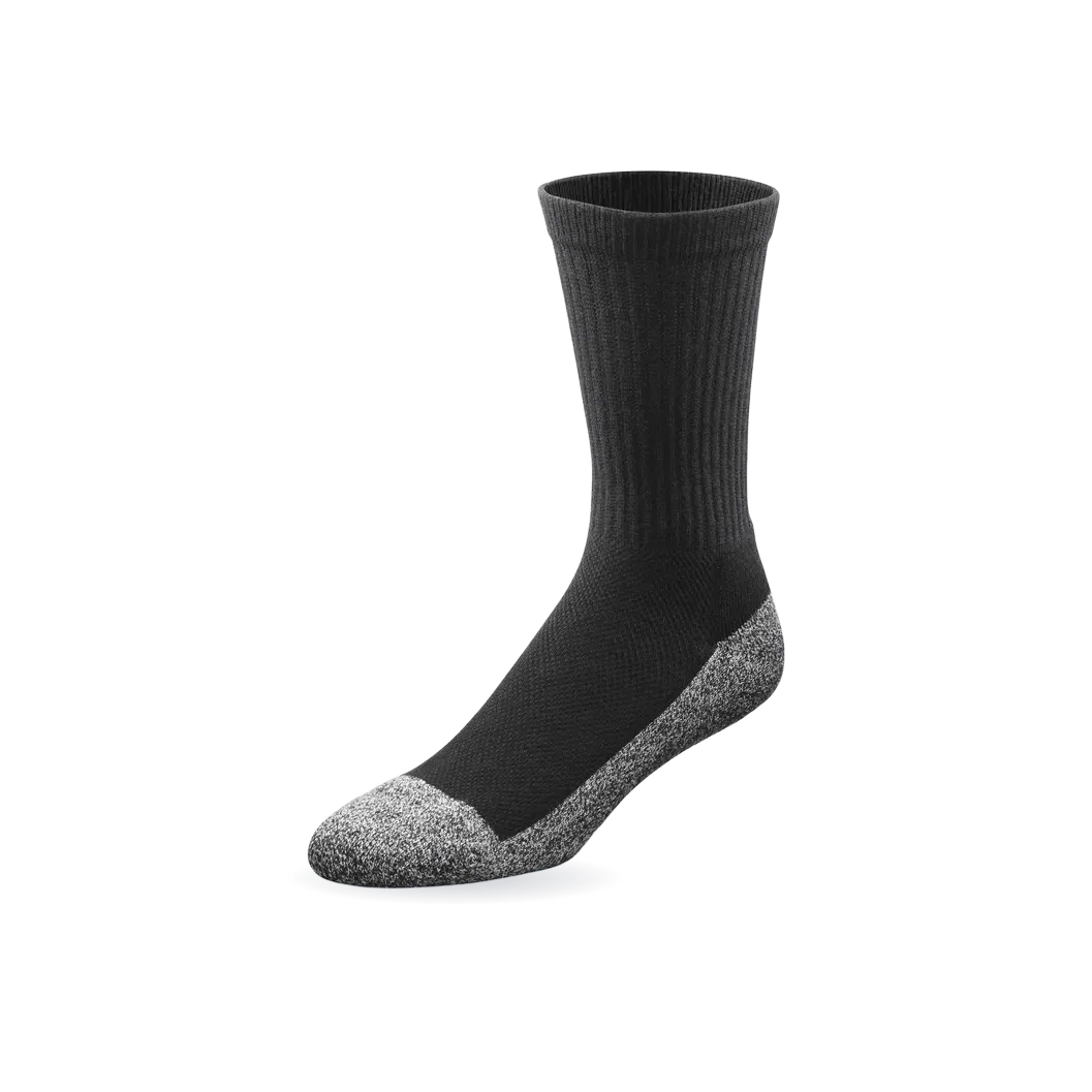 Therapeutic Comfort Extra-Roomy Crew Socks