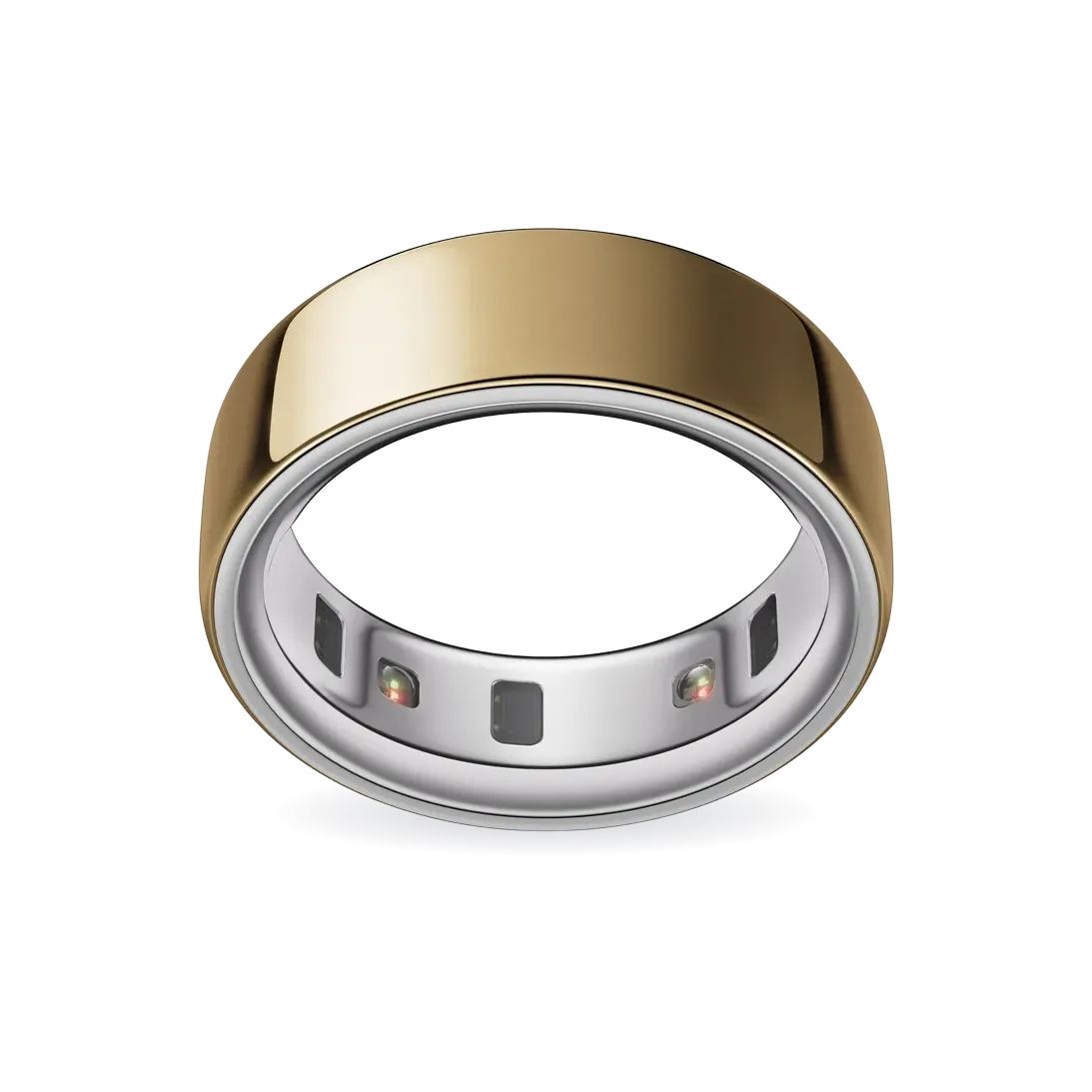 Oura Ring 4 Gold Smart Ring, Exclusive Bundle, Ring + Additional Charger Included