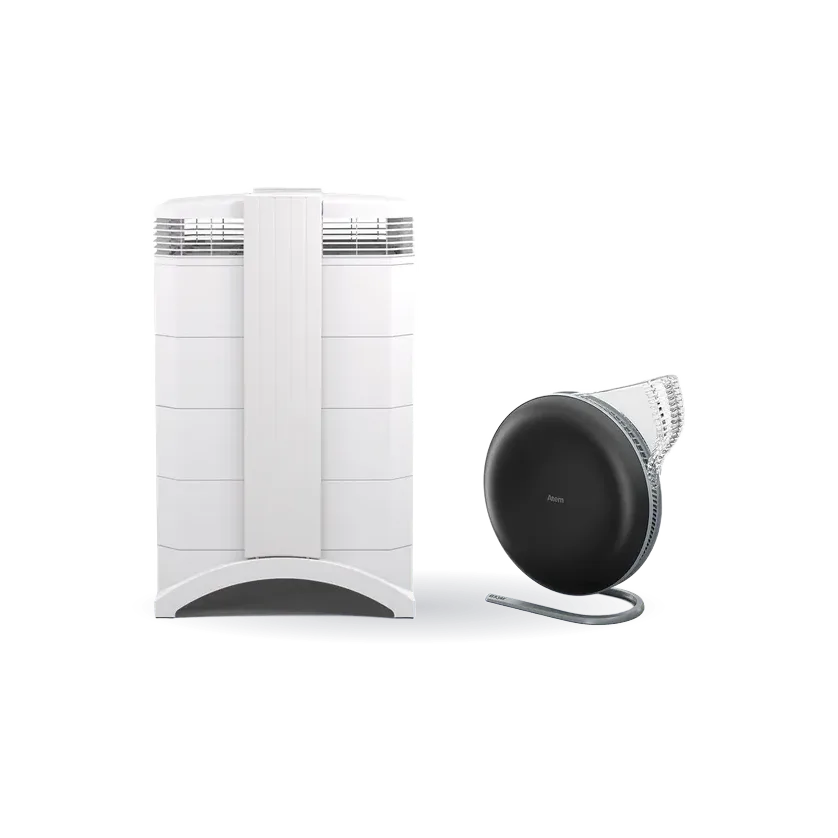 HealthPro Compact XE and Atem Desk Air Purifiers Bundle