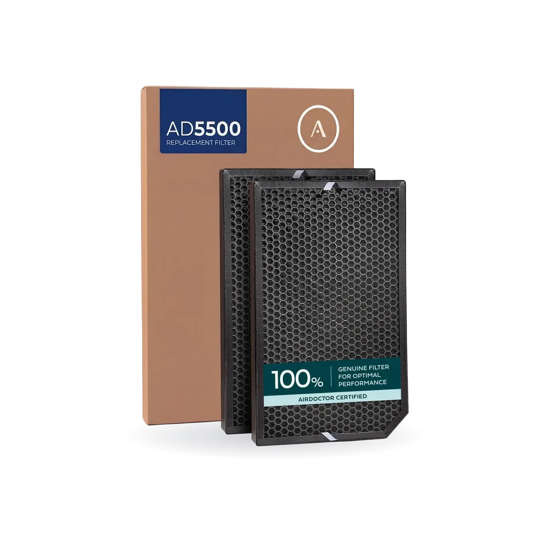 AirDoctor 5000 Series Premium Carbon/VOC Filters (2-Pack)