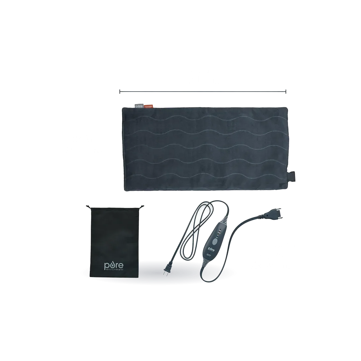 PureRelief Pro Far Infrared XL Heating Pad